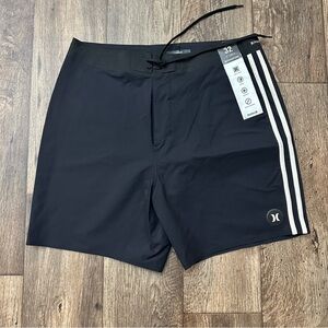 Hurley Phantom+ Stretch Boardshorts Men’s Size 32 Black